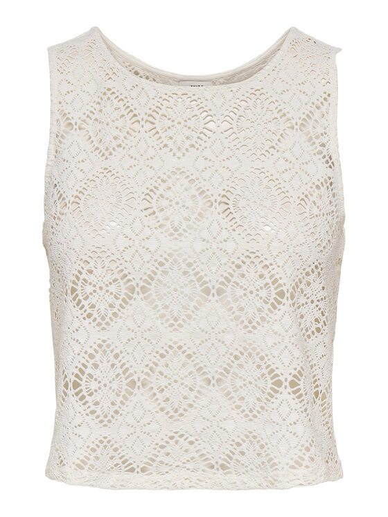 JDY JDY Top Eva 15351499 Biela Regular Fit