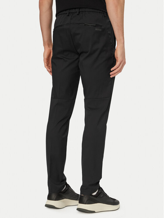 BOSS BOSS Текстилни панталони T_Phoenix Pro 50541368 Черен Regular Fit