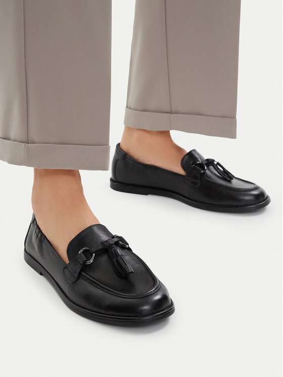 Tamaris Tamaris Loafersy 1-24231-46 Černá