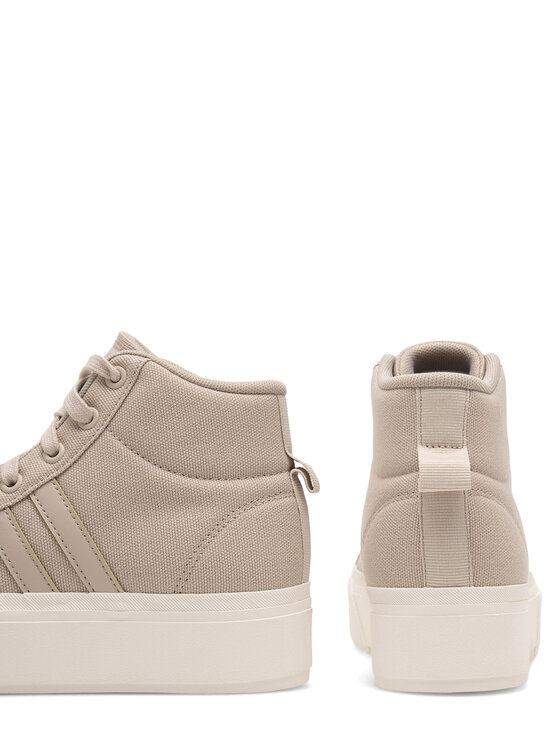 adidas adidas Sneakersy BRAVADA 2.0 MID PLATFORM IE2315 Beżowy