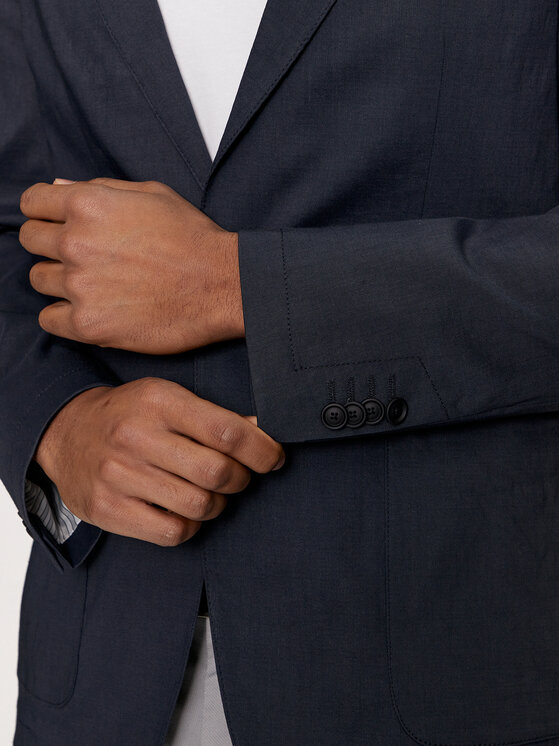 BOSS Boss Zakó P-Hanry-WG-241 50514612 Sötétkék Slim Fit