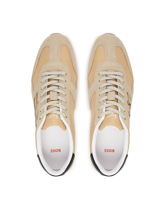 BOSS BOSS Sneakersy Levon 50563440 Béžová