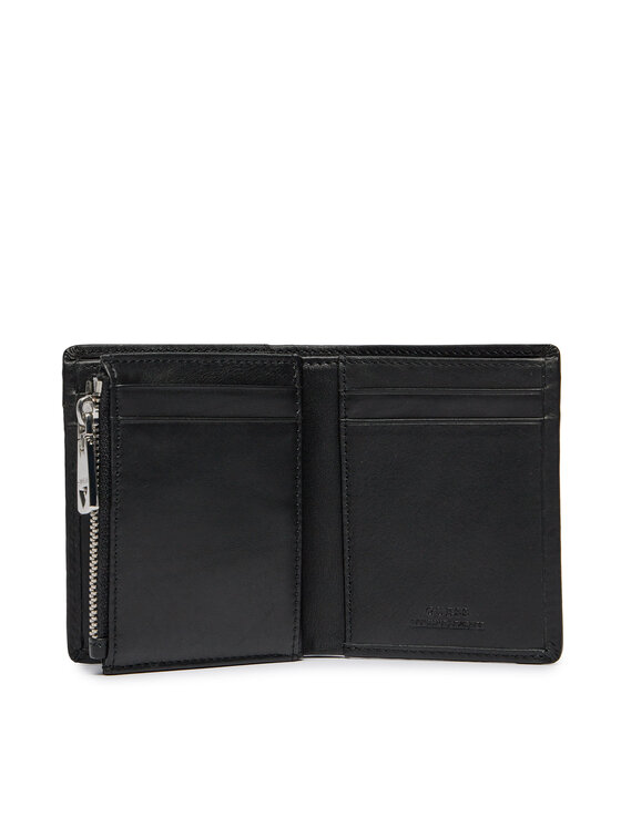 Guess Guess Portfel New Boston Slg SMNEBR LEA46 Czarny