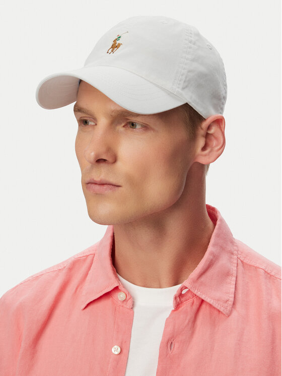 Polo Ralph Lauren Polo Ralph Lauren Шапка с козирка 710834737019 Бял