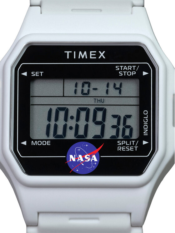 Timex Timex Laikrodis Main Street Classic TW2Y13500 Balta