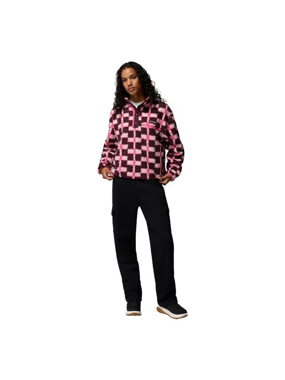 Columbia Columbia Polar Helvetia II Printed Cropped Half Snap Fleece 2098501611 Kolorowy Regular Fit