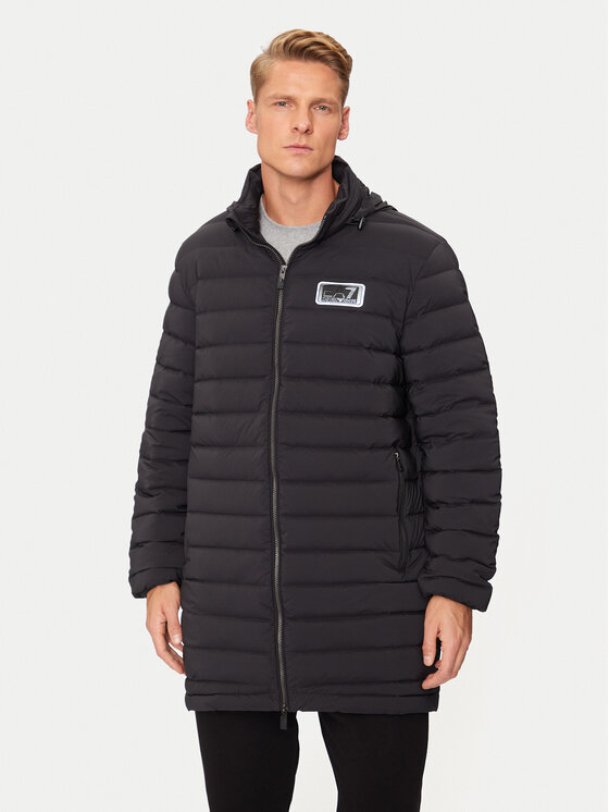 EA7 Emporio Armani EA7 Emporio Armani Vatovaná bunda 6DPK12 PNHAZ 1200 Černá Regular Fit