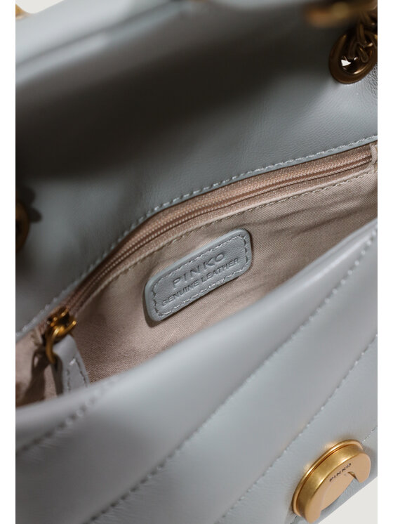 PINKO PINKO Borsetta LOVE PUFF BABY CL SHEEP NAPPA Grigio