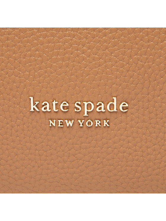 Kate Spade Kate Spade Borsetta Knott Pebbled Leather Medium S PXR00398 Marrone