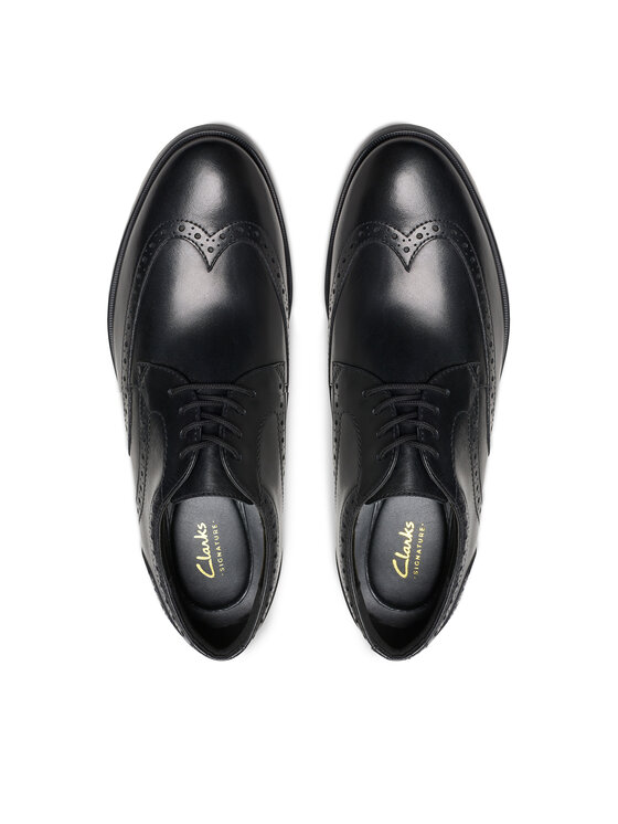 Clarks Clarks Félcipő Brandon Limit 26178490 Fekete