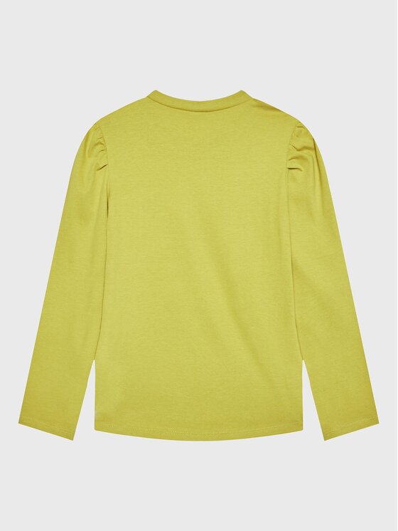 United Colors Of Benetton United Colors Of Benetton Bluzka 3YN4C108T Zielony Regular Fit