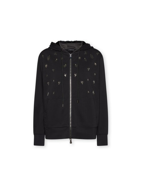 Elena Mirò Elena Mirò Felpa G888Z000548N033 Nero Regular Fit