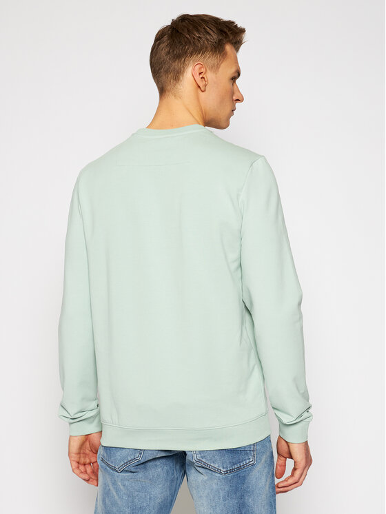 Guess Guess Majica dugih rukava M1RQ37 K6ZS1 Zelena Slim Fit