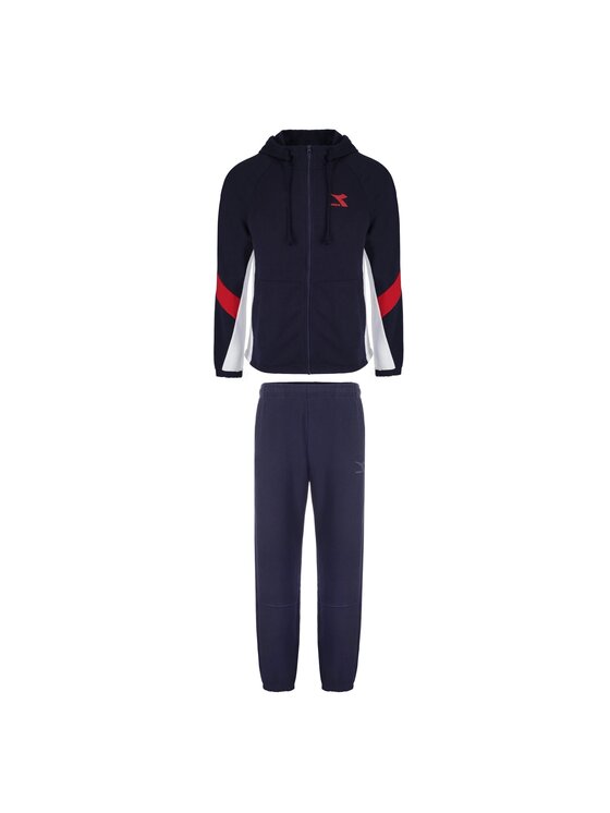 Diadora Diadora Komplet dresowy DIADORA TRACKSUIT HD FZ CORE Granatowy Regular Fit