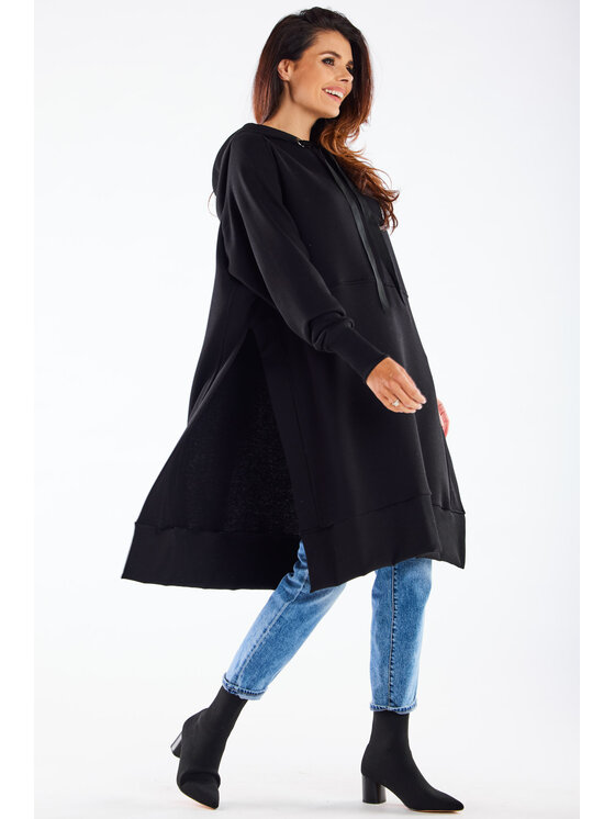Infinite You Infinite You Mikina M279 Čierna Basic Fit