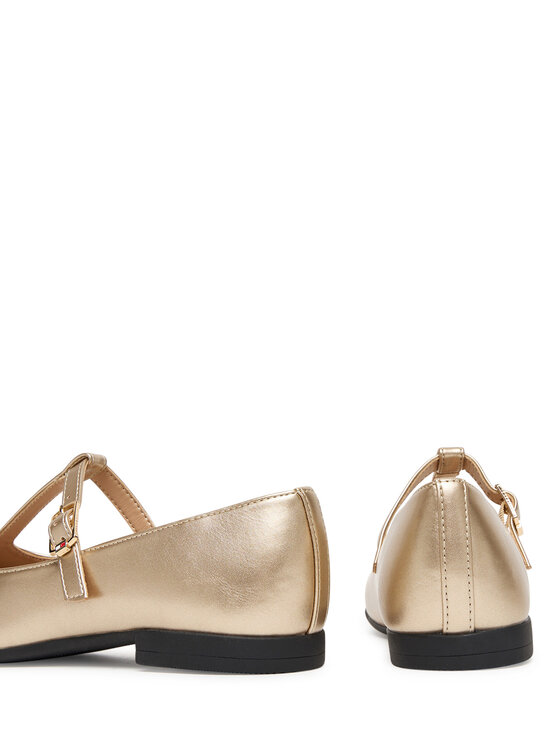 Tommy Hilfiger Tommy Hilfiger Ballerinas T3A3-34001-1372 D Goldfarben