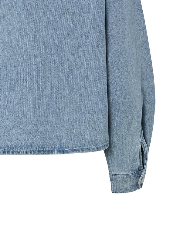 Pieces Pieces Kurtka jeansowa Tamra 17157410 Niebieski Regular Fit