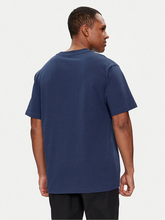 New Balance New Balance T-Shirt Basketball Style MT41578 Granatowy Relaxed Fit