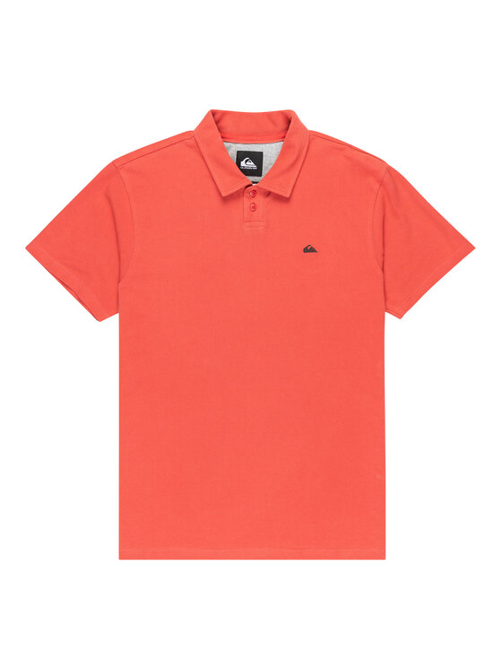 Quiksilver Quiksilver Polo majica Mw Pique Polo EQYKT04392 Bordo rdeča Regular Fit