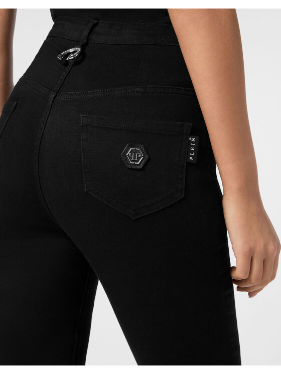PHILIPP PLEIN PHILIPP PLEIN Jegginsy 22713 Czarny
