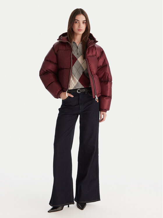 Tommy Hilfiger Tommy Hilfiger Giubbotto piumino WW0WW46541 Bordeaux Regular Fit
