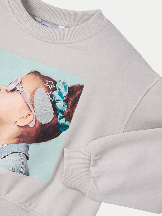 Mayoral Mayoral Суитшърт 3401 Сив Regular Fit