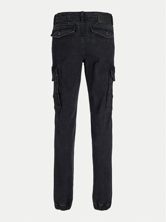 Jack&Jones Junior Jack&Jones Junior Traperice Paul 12259334 Crna Slim Fit
