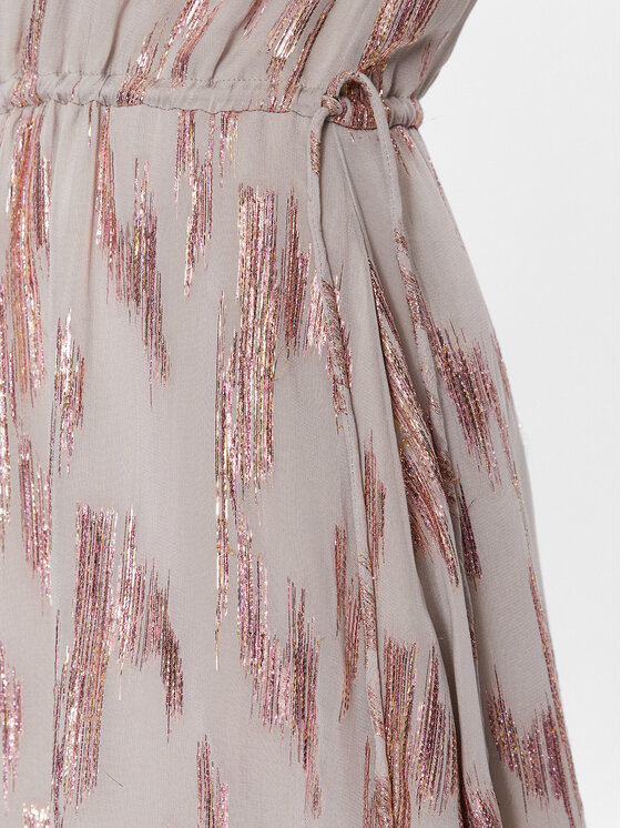 Bruuns Bazaar Bruuns Bazaar Коктейлна рокля Guz Lucca BBW3331 Сив Regular Fit