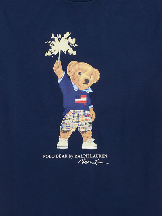 Polo Ralph Lauren Polo Ralph Lauren T-Shirt 323979103001 Granatowy Regular Fit