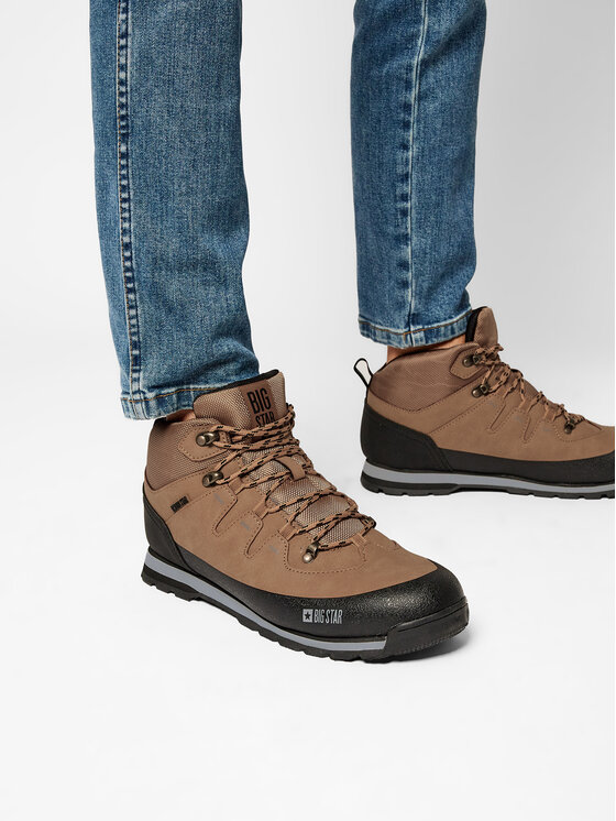 Big Star Shoes Big Star Shoes Traperid EE174438 Pruun