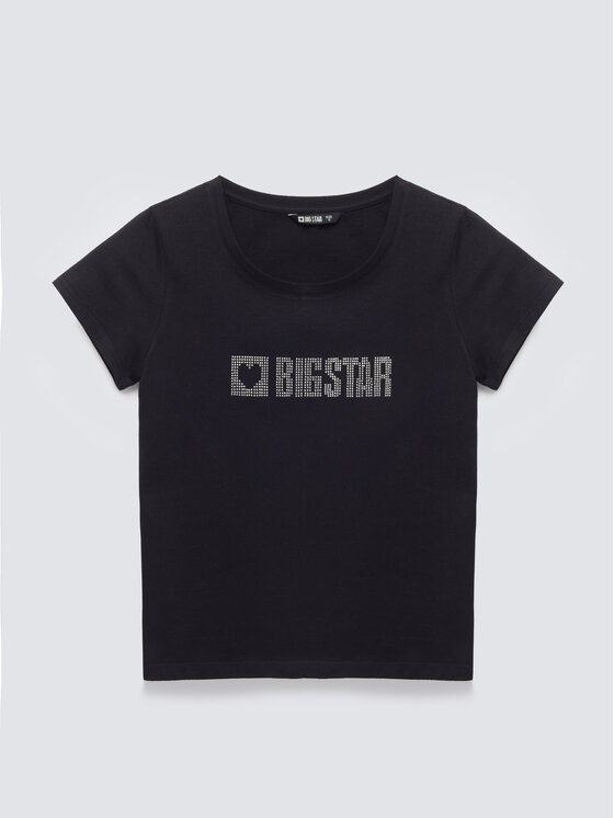 BIG STAR BIG STAR T-Shirt AVRA Czarny Basic Fit