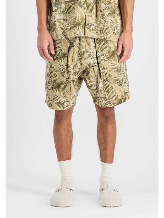Alpha Industries Alpha Industries Szorty Honolulu Safari Short Beżowy Relaxed Fit