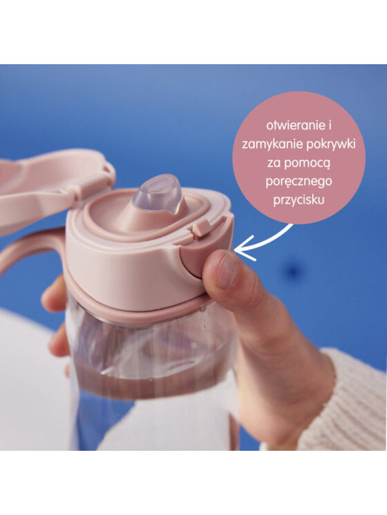 b.box b.box Butelka na wodę Tritanowa Granatowy