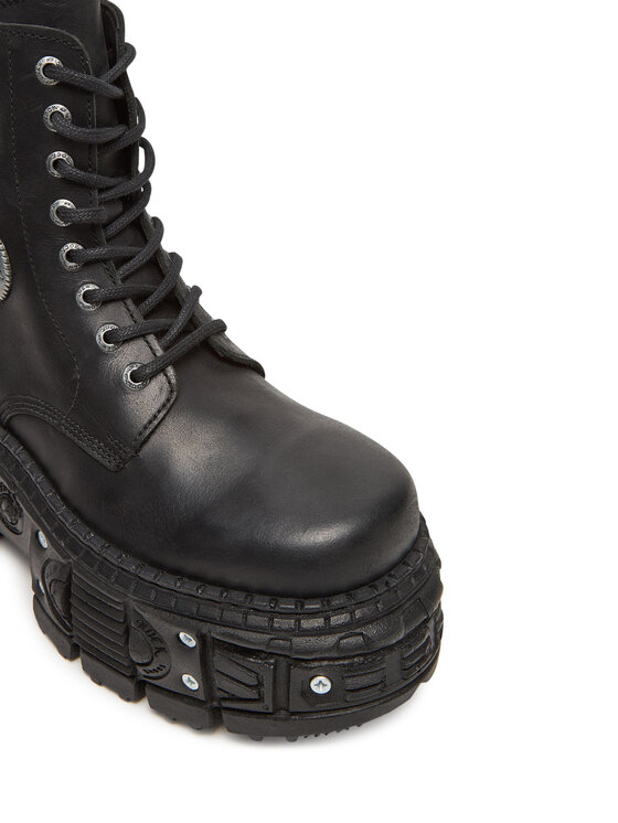NEW ROCK NEW ROCK Botine M-OVERZTANK001-C1 Negru