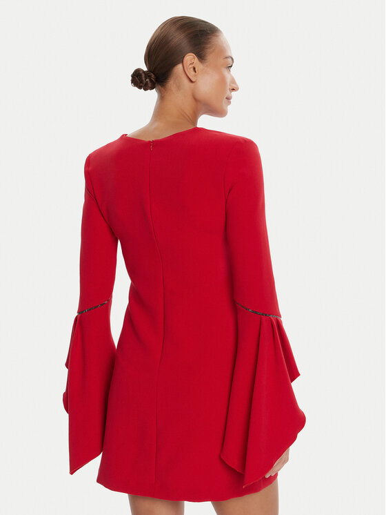 Rinascimento Rinascimento Coctailkleid CFC0126187003 Rot Slim Fit