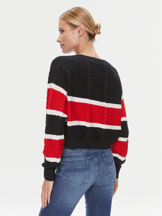 Tommy Jeans Tommy Jeans Džemper DW0DW15941 Šarena Regular Fit