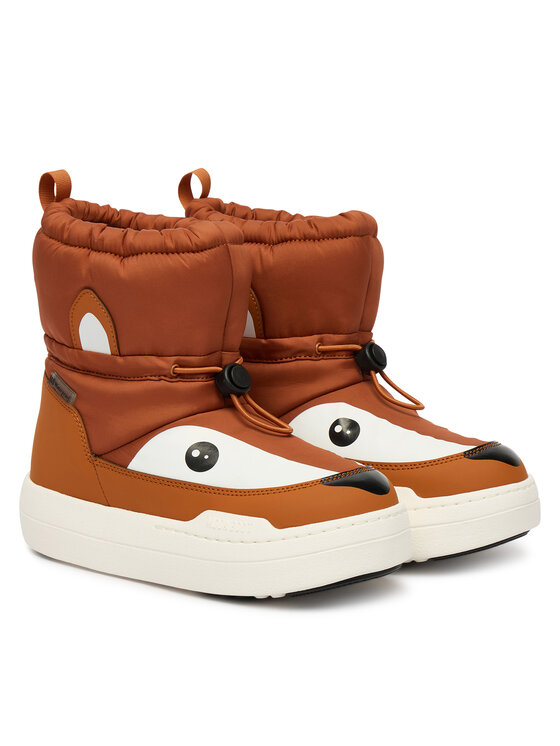 Moon Boot Moon Boot Śniegowce Mb Jr Park Tube Mid Animal Wp 80D3440100 D Brązowy