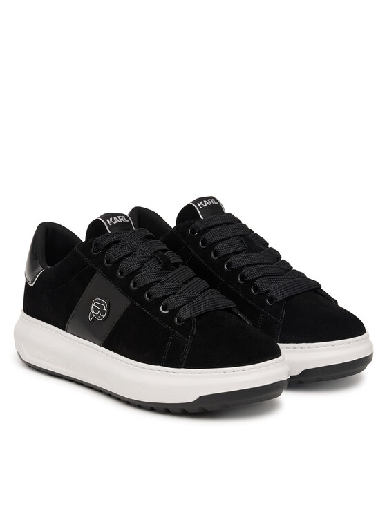 KARL LAGERFELD KARL LAGERFELD Sneakersy Kapri Lug KL57527 Czarny