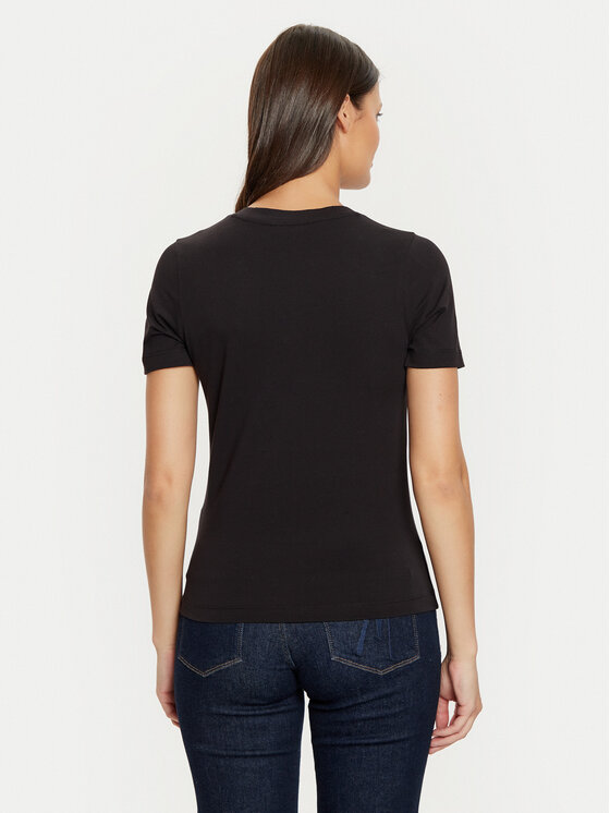 Marciano Guess Marciano Guess Tričko 4BGI15 6008A Čierna Regular Fit