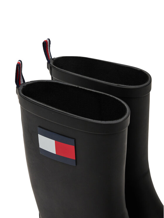 Tommy Hilfiger Tommy Hilfiger Gumene čizme T3XC-33923-0047 S Crna