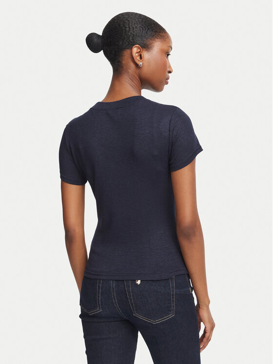 Guess Guess Тишърт W5BP07 KCGM2 Тъмносин Regular Fit