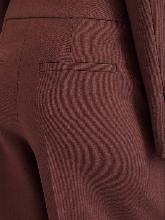 Marella Marella Панталони тип палацо Ghinea 2623136052 Кафяв Wide Leg