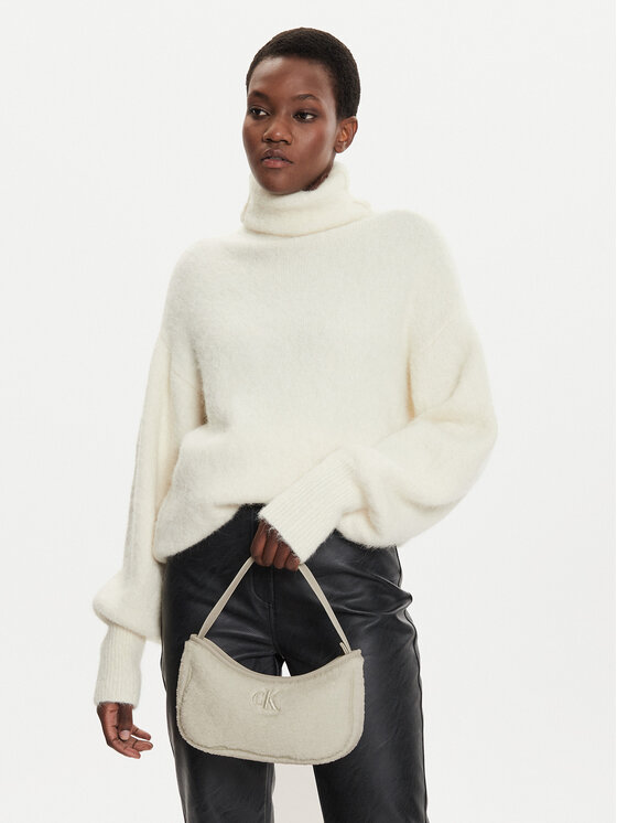 Calvin Klein Jeans Calvin Klein Jeans Borsetta Teddy IU0IU00634 Écru