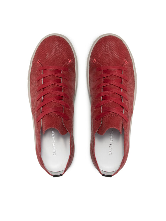 Crime London Crime London Sneakers Low Cut 25297PP1.70 Rot