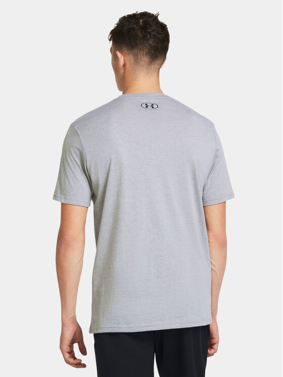 Under Armour Under Armour T-Shirt Ua Sportstyle Logo Update Ss 1382911-035 Szary Loose Fit