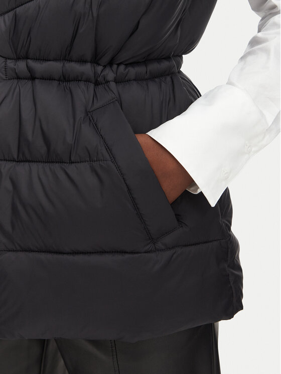 KARL LAGERFELD KARL LAGERFELD Sportski prsluk B3W15033 Crna Regular Fit