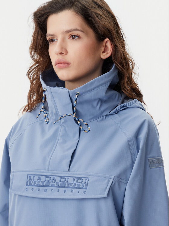 Napapijri Napapijri Анорак Rainforest Dune W NP0A4IKZB2S1 Син Regular Fit