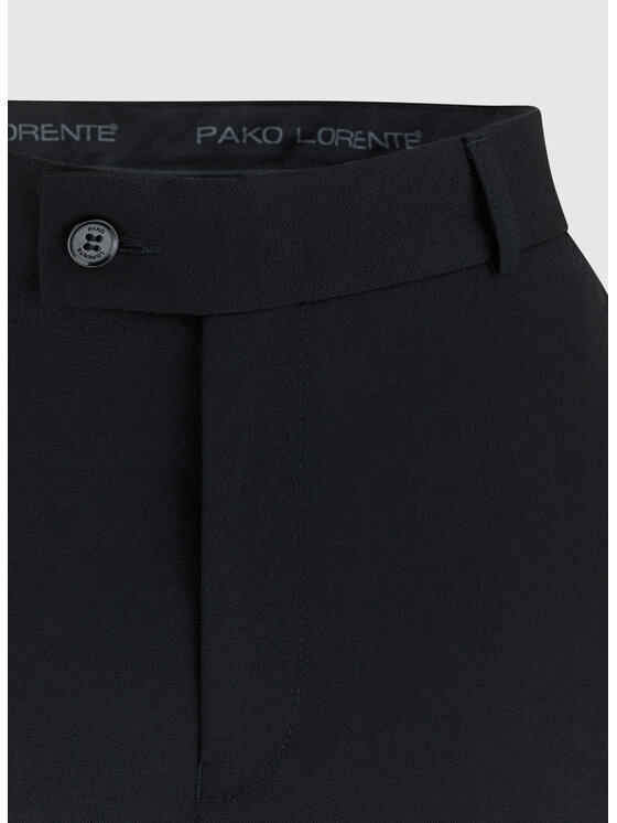 Pako Lorente Pako Lorente Spodnie garniturowe P22SP-6G-026 Czarny Slim Fit