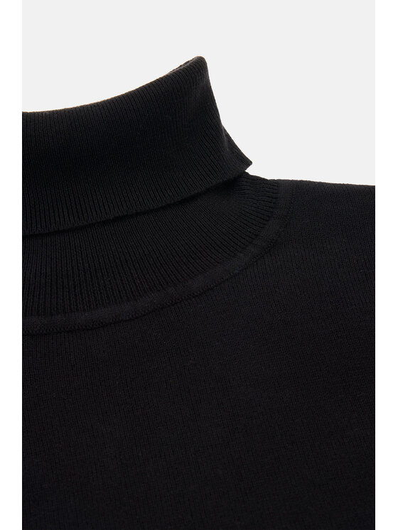 Lancerto Lancerto Golf Slink SW073223000058 Czarny Regular Fit