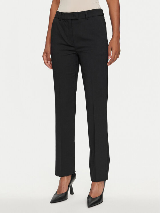 Marella Marella Pantaloni din material Folle 2423136241 Negru Regular Fit